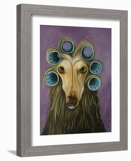 Curly-Leah Saulnier-Framed Giclee Print