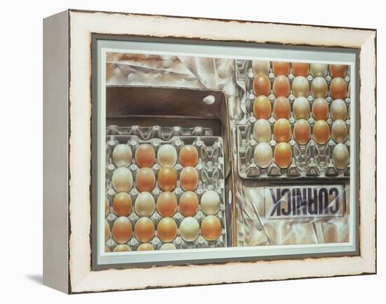 Curnick's Eggs, 1980-Sandra Lawrence-Framed Premier Image Canvas