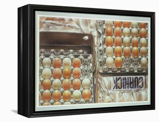 Curnick's Eggs, 1980-Sandra Lawrence-Framed Premier Image Canvas