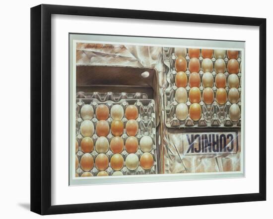 Curnick's Eggs, 1980-Sandra Lawrence-Framed Giclee Print