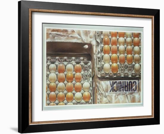 Curnick's Eggs, 1980-Sandra Lawrence-Framed Giclee Print