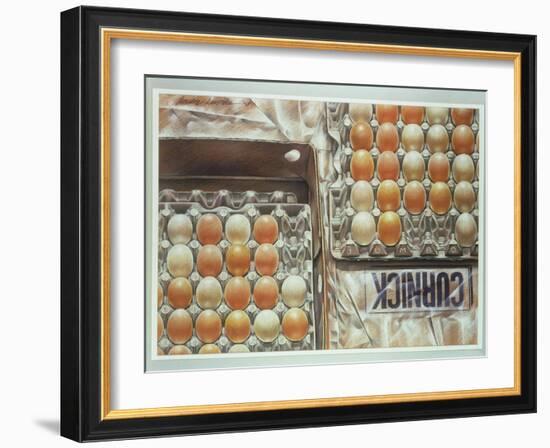 Curnick's Eggs, 1980-Sandra Lawrence-Framed Giclee Print