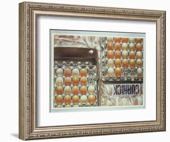 Curnick's Eggs, 1980-Sandra Lawrence-Framed Giclee Print