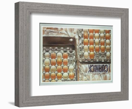 Curnick's Eggs, 1980-Sandra Lawrence-Framed Giclee Print