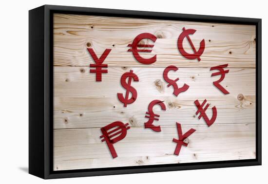 Currency Units-COSPV-Framed Premier Image Canvas