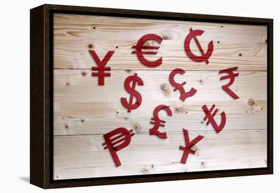 Currency Units-COSPV-Framed Premier Image Canvas