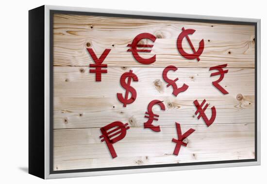 Currency Units-COSPV-Framed Premier Image Canvas