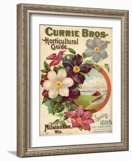 Currie Bros. Horticultural Guide, Spring 1899-null-Framed Art Print