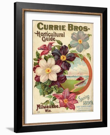 Currie Bros. Horticultural Guide, Spring 1899-null-Framed Art Print