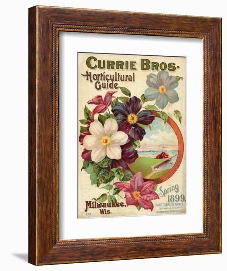 Currie Bros. Horticultural Guide, Spring 1899-null-Framed Art Print