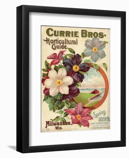 Currie Bros. Horticultural Guide, Spring 1899-null-Framed Art Print