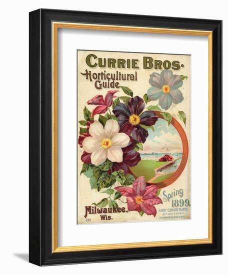 Currie Bros. Horticultural Guide, Spring 1899-null-Framed Art Print