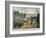 Currier and Ives: Farm House-Currier & Ives-Framed Giclee Print