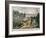 Currier and Ives: Farm House-Currier & Ives-Framed Giclee Print