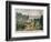 Currier and Ives: Farm House-Currier & Ives-Framed Giclee Print