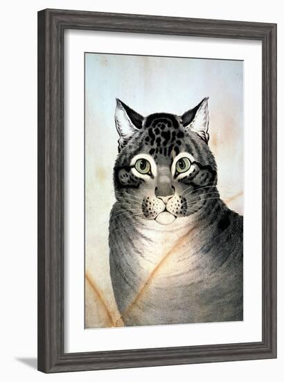 Currier & Ives: Cat-Currier & Ives-Framed Giclee Print