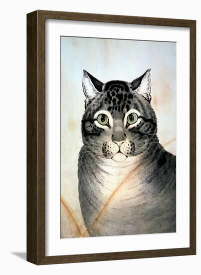 Currier & Ives: Cat-Currier & Ives-Framed Giclee Print