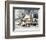 Currier & Ives Winter Scene-Currier & Ives-Framed Premium Giclee Print