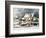 Currier & Ives Winter Scene-Currier & Ives-Framed Giclee Print