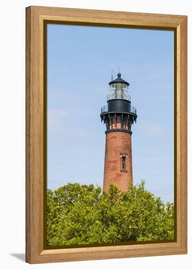 Currituck Beach Lighthouse, Corolla, Outer Banks-Michael DeFreitas-Framed Premier Image Canvas