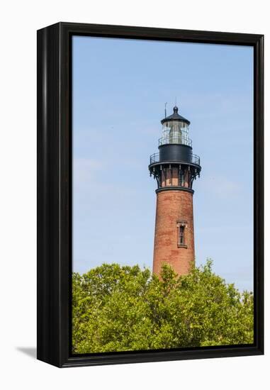 Currituck Beach Lighthouse, Corolla, Outer Banks-Michael DeFreitas-Framed Premier Image Canvas