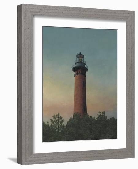 Currituck Beach Lighthouse-David Knowlton-Framed Giclee Print