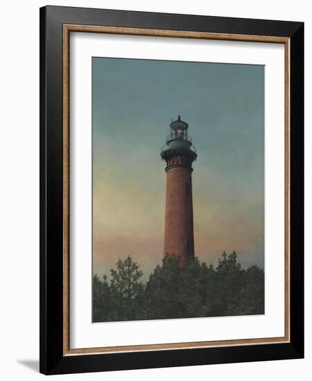 Currituck Beach Lighthouse-David Knowlton-Framed Giclee Print