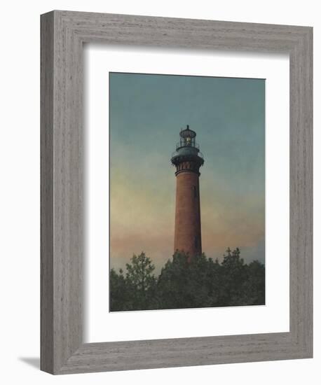 Currituck Beach Lighthouse-David Knowlton-Framed Giclee Print