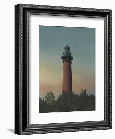 Currituck Beach Lighthouse-David Knowlton-Framed Giclee Print