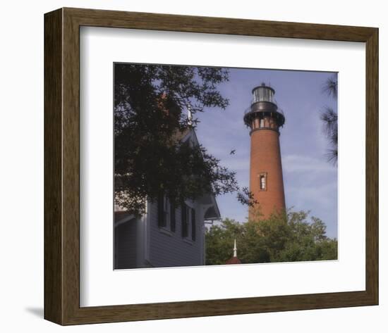 Currituck Light I-Steve Hunziker-Framed Art Print