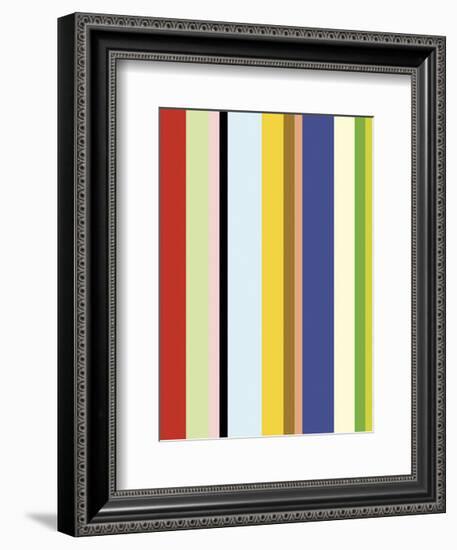 Curry Stripe-Dan Bleier-Framed Art Print