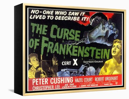 Curse Of Frankenstein, 1957-null-Framed Stretched Canvas