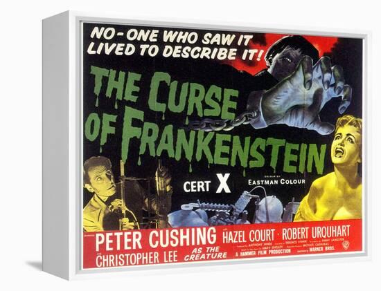 Curse Of Frankenstein, 1957-null-Framed Stretched Canvas