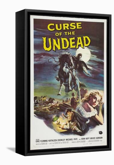 Curse of the Undead, Kathleen Crowley, 1959-null-Framed Stretched Canvas