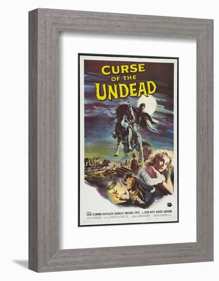 Curse of the Undead, Kathleen Crowley, 1959-null-Framed Photo