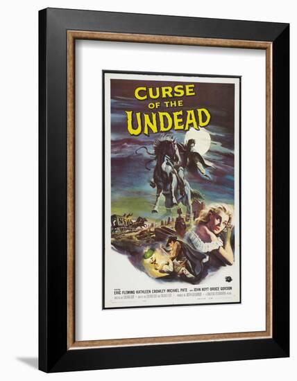 Curse of the Undead, Kathleen Crowley, 1959-null-Framed Photo