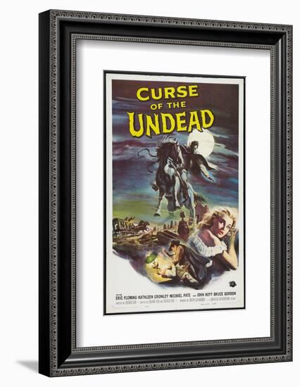 Curse of the Undead, Kathleen Crowley, 1959-null-Framed Photo