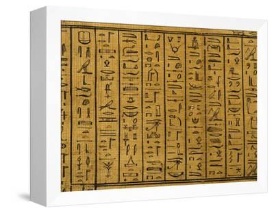 Cursive Hieroglyphs Detail Of Treatise On Mythological Geography 1st Century Bc Photographic Print Art Com