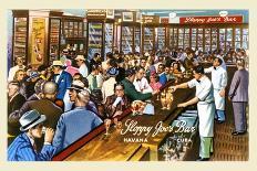 They All Landed At Chicago's Midway Airport-Curt Teich & Company-Art Print