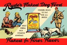 Ryde's Flaked Dry Food-Curt Teich-Art Print