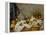 Curtain, Jug and Bowl of Fruit, 1893-1894-Paul Cézanne-Framed Premier Image Canvas