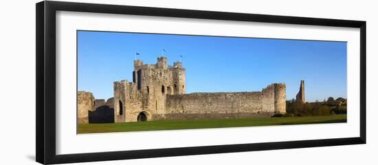Curtain Walls of a Castle, Trim Castle, Trim, County Meath, Republic of Ireland-null-Framed Photographic Print