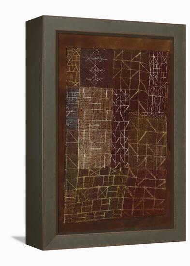 Curtain-Paul Klee-Framed Premier Image Canvas