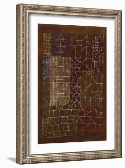 Curtain-Paul Klee-Framed Giclee Print