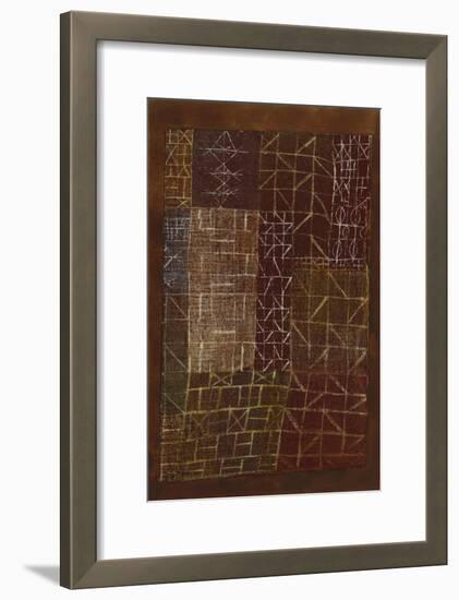 Curtain-Paul Klee-Framed Giclee Print