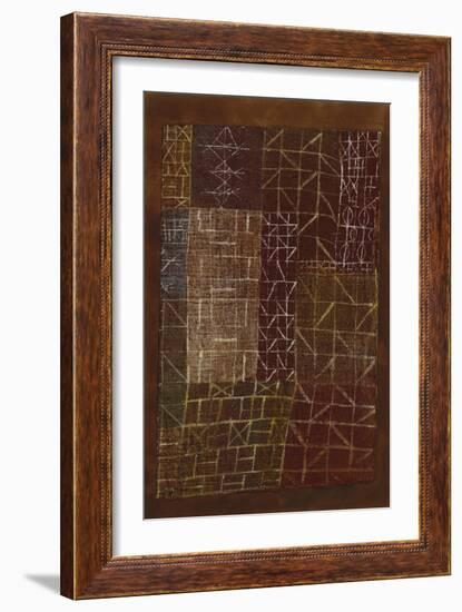 Curtain-Paul Klee-Framed Giclee Print