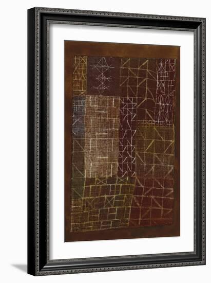 Curtain-Paul Klee-Framed Giclee Print