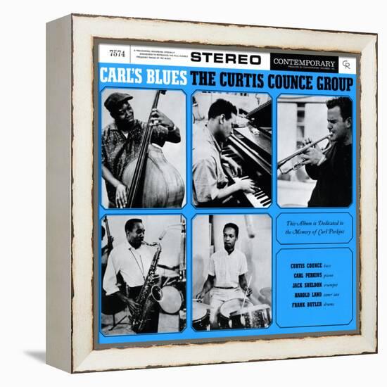 Curtis Counce Group - Carl's Blues-null-Framed Stretched Canvas