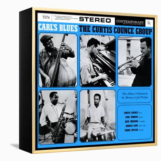 Curtis Counce Group - Carl's Blues-null-Framed Stretched Canvas