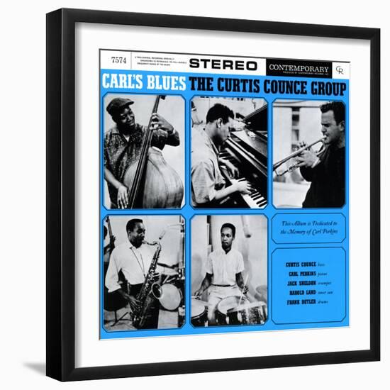 Curtis Counce Group - Carl's Blues-null-Framed Art Print